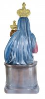 Immagine di 'Statua Madonna Novi Velia in gesso madreperlato dipinta a mano - 40 cm'