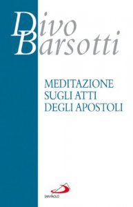 Copertina di 'Meditazione sugli atti degli apostoli'