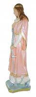 Immagine di 'Statua Santa Maria Goretti in gesso madreperlato dipinta a mano - 30 cm'