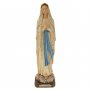 Statua in resina dipinta a mano "Madonna di Lourdes" - altezza 32 cm