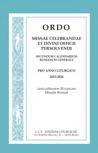 Copertina di 'Ordo missae celebrandae et divini officii persolvendi secundum calendarium romanum generale 2023-2024'