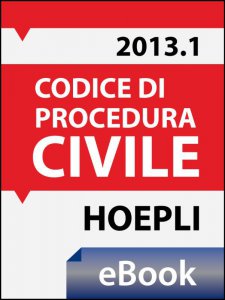 Copertina di 'Codice di procedura civile 2013'