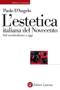 Copertina di 'L'estetica italiana del Novecento'