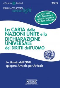 Copertina di 'La Carta delle Nazioni Unite e la Dichiarazione Universale dei Diritti dell'Uomo'