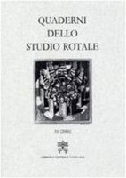 Quaderni dello studio rotale - Tribunale della Rota romana