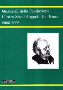 Copertina di 'Quaderni della Fondazione centro studi Augusto Del Noce 2005-2006'