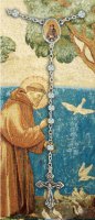 Immagine di 'Libretto con Rosario San Francesco d'Assisi e rosario - italiano'