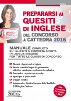 Prepararsi ai quesiti di Inglese del Concorso a Cattedra 2016 - Redazioni Edizioni Simone