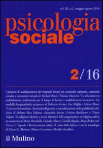 Copertina di 'Psicologia sociale (2016)'