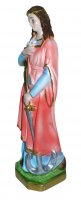 Immagine di 'Statua Santa Filomena in gesso madreperlato dipinta a mano - 20 cm'