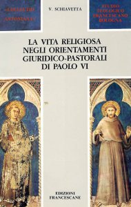 Copertina di 'La vita religiosa negli orientamenti giuridico-pastorali di Paolo VI'