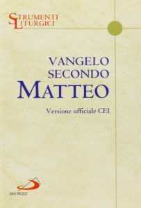 Copertina di 'Vangelo secondo Matteo. Formato grande caratteri ben leggibili'