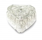 Immagine di 'Portarosario in filigrana d'argento 925 a forma di cuore'