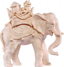 Copertina di 'Elefante con carico H.K. - Demetz - Deur - Statua in legno dipinta a mano. Altezza pari a 11 cm.'