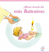 Album ricordo del mio battesimo - Rosa