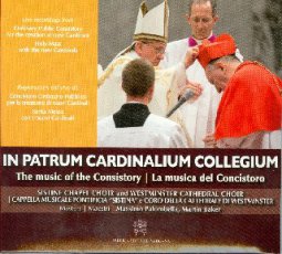 Copertina di 'In patrum cardinalium collegium CD'