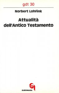 Copertina di 'Attualit dell'Antico Testamento (gdt 030)'