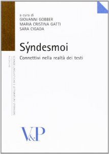 Copertina di 'Syndesmoi. Connettivi nella realtà dei testi'