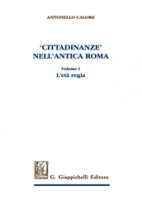 Cittadinanze nell'antica Roma - Calore Antonello