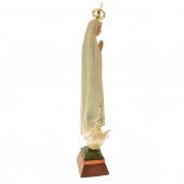 Immagine di 'Statua sacra "Madonna di Fatima e colombe" - altezza 34,5 cm'