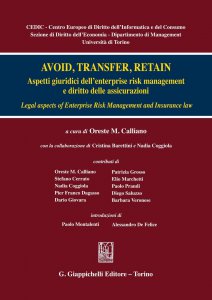 Copertina di 'Avoid, transfer retain'