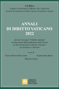 Copertina di 'Annali di diritto Vaticano 2022'