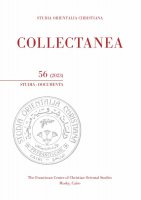 Studia orientalia christiana. Collectanea. Vol.56 - B. Pirone