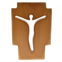 Copertina di 'Croce traforata in legno d'ulivo'