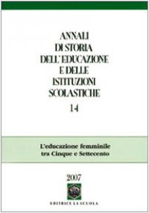 Copertina di 'Annali di storia dell'educazione e delle istituzioni scolastiche'