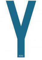Immagine di 'T-shirt Yeshua blu - taglia S - uomo'