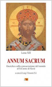Copertina di 'Annum Sacrum. Enciclica sulla consacrazione del mondo al Sacro Cuore di Ges'