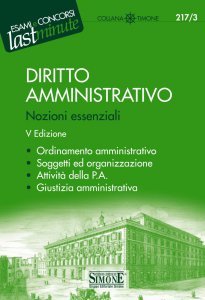 Copertina di 'Diritto Amministrativo - Nozioni essenziali'