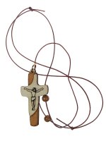 Immagine di 'Croce di San Francesco con laccio - altezza 5 cm'