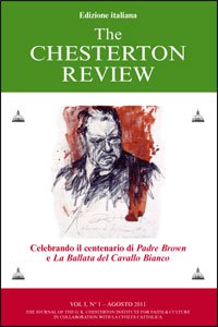 Copertina di 'The Chesterton review'