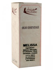 Copertina di 'Olio essenziale melissa 12 ml.'
