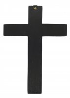 Immagine di 'Croce icona dipinta a mano su legno cm 19x26'