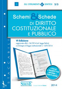 Copertina di 'Schemi & Schede di Diritto Costituzionale e Pubblico'