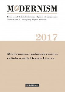 Copertina di 'Modernism. 2017: Modernismo e antimodernismo cattolico nella Grande Guerra.'
