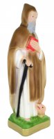 Immagine di 'Statua di Sant'Antonio Abate / Eremita in gesso dipinta a mano - 23 cm'