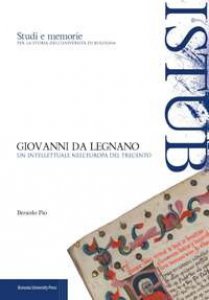 Copertina di 'Giovanni da Legnano. Un intellettuale nell'Europa del Trecento'