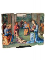 Nativit (cm 9 x 12) - Perugino
