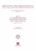 Acta S. Congregationis De Propaganda Fide pro Terra Sancta. Parte V: 1873-1922