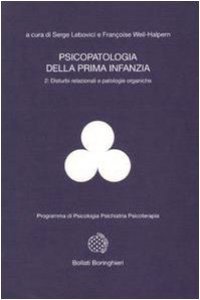 Copertina di 'Psicopatologia della prima infanzia'