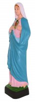 Immagine di 'Statua da esterno del Sacro Cuore di Maria in materiale infrangibile, dipinta a mano, da circa 16 cm'