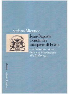 Copertina di 'Jean-Baptiste Constantin interprete di Fozio'