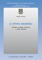 Le attivit immateriali: disciplina contabile, disclosure e value relevance - Daniela Coluccia