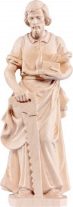 Copertina di 'San Giuseppe falegname - Demetz - Deur - Statua in legno dipinta a mano. Altezza pari a 40 cm.'
