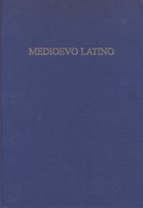 Copertina di 'Medioevo latino. Bollettino bibliografico della cultura europea'