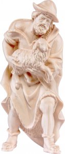Copertina di 'Pastore con pecora H.K. - Demetz - Deur - Statua in legno dipinta a mano. Altezza pari a 11 cm.'