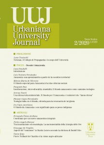 Copertina di 'Urbaniana University Journal. 2020 - 2: Dossier Amazzonia.'